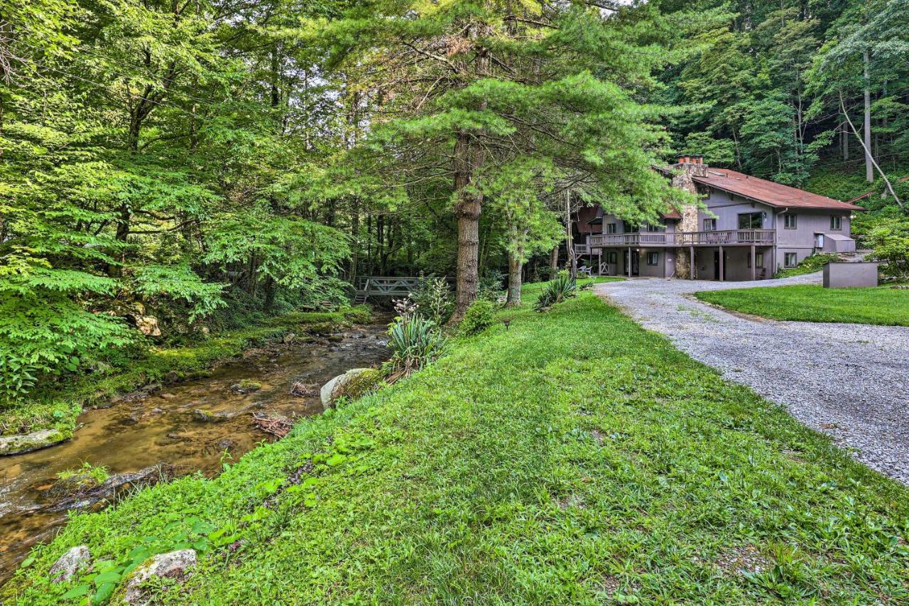 Creekside Roan Mountain Cabin Walk To Trails Eksteriør billede