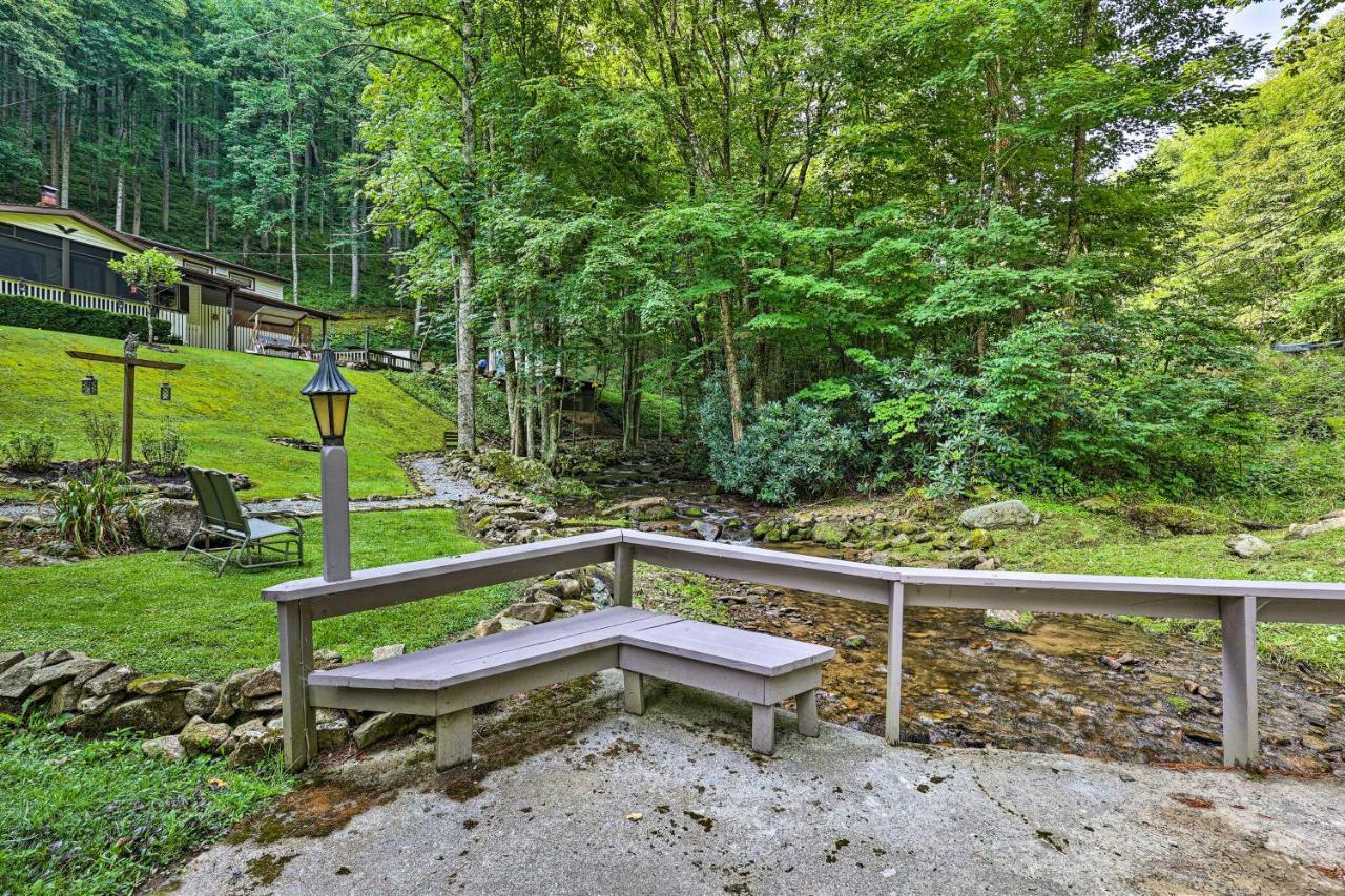 Creekside Roan Mountain Cabin Walk To Trails Eksteriør billede