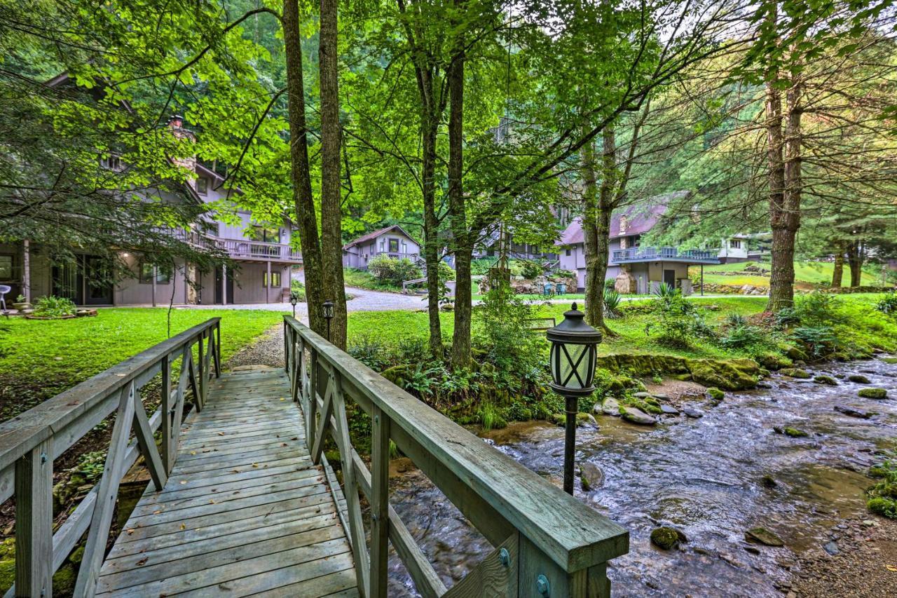 Creekside Roan Mountain Cabin Walk To Trails Eksteriør billede